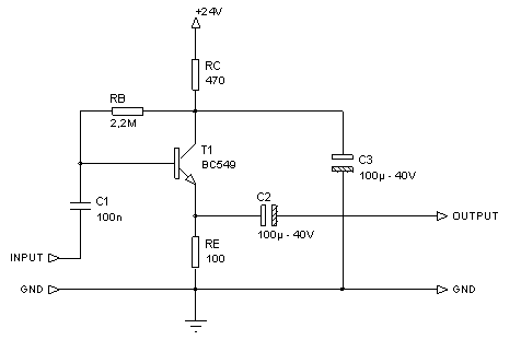 schema Buffer Amplifier