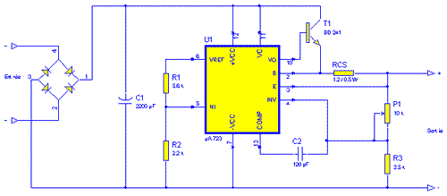 montage alimentation 2 à 9V