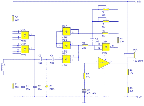 montage d�tecteur m�taux