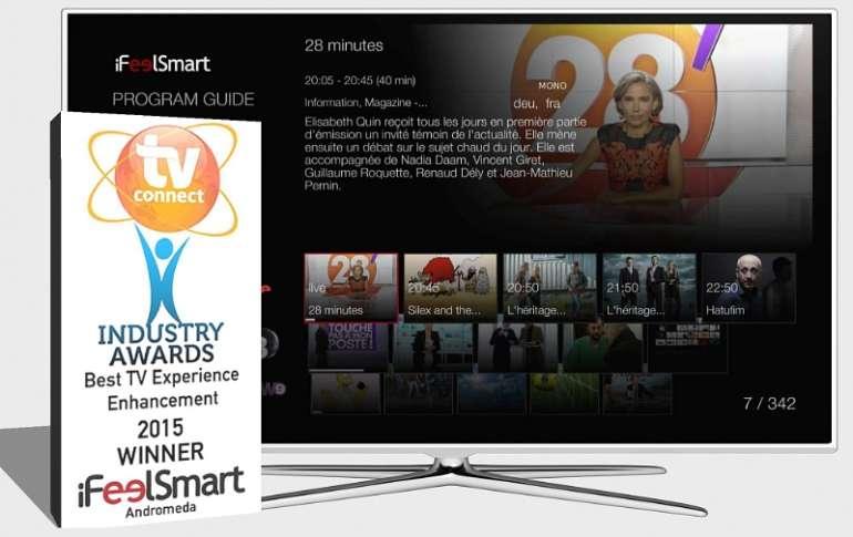 iFeelSmart remporte un prix au TV Connect
