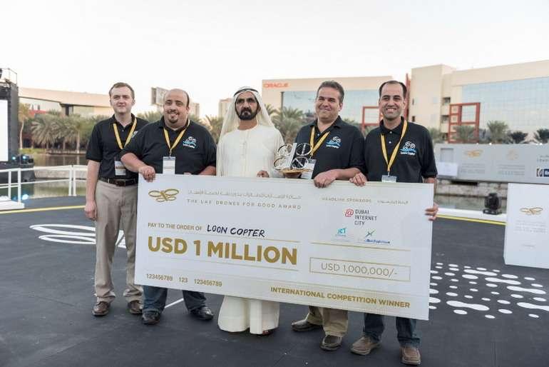 � UAE Drones for Good Award � et � UAE AI & Robotics Award for Good � annoncent les laur�ats des 2 millions $ de prix