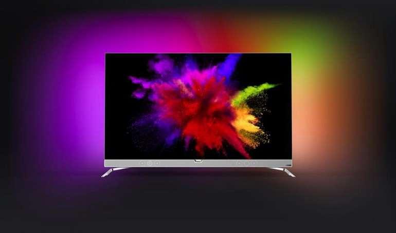 TP Vision pr�sente un t�l�viseur unique au monde : Le seul t�l�viseur OLED 4K UHD �quip� d�Ambilight