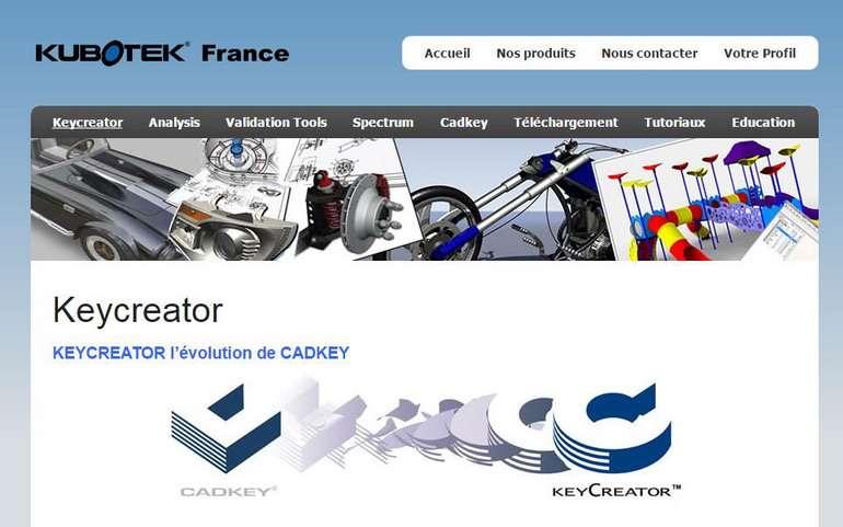 Kubotek annonce un partenariat avec TraceParts pour la sortie de KeyCreator 2016
