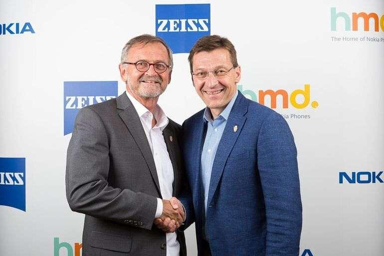Les smartphones Nokia vont �tre �quip�s d'optique ZEISS