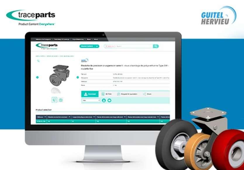 Guitel Hervieu publie ses mod�les CAO sur la plateforme TraceParts