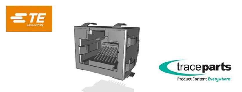 Plus de 120 000 produits de TE Connectivity d�sormais disponibles via la biblioth�que de fichiers 3D de TraceParts