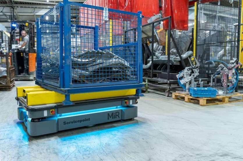 Les robots mobiles de MiR seront pr�sents au salon Europack Euromanut CFIA 2019 de Lyon