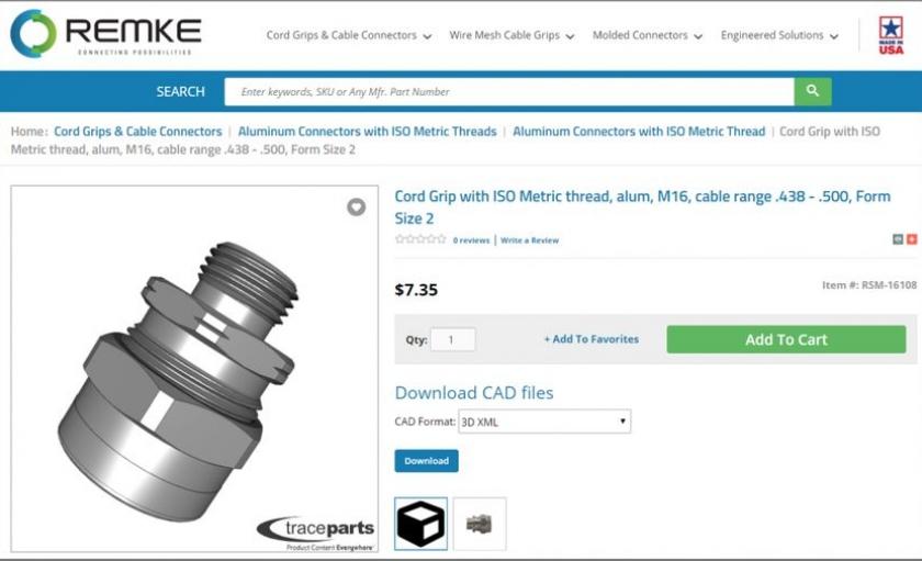 Remke Industries s'associe � TraceParts pour l'exp�rience client num�rique et le g�n�rateur de prospects int�gr� HubSpot