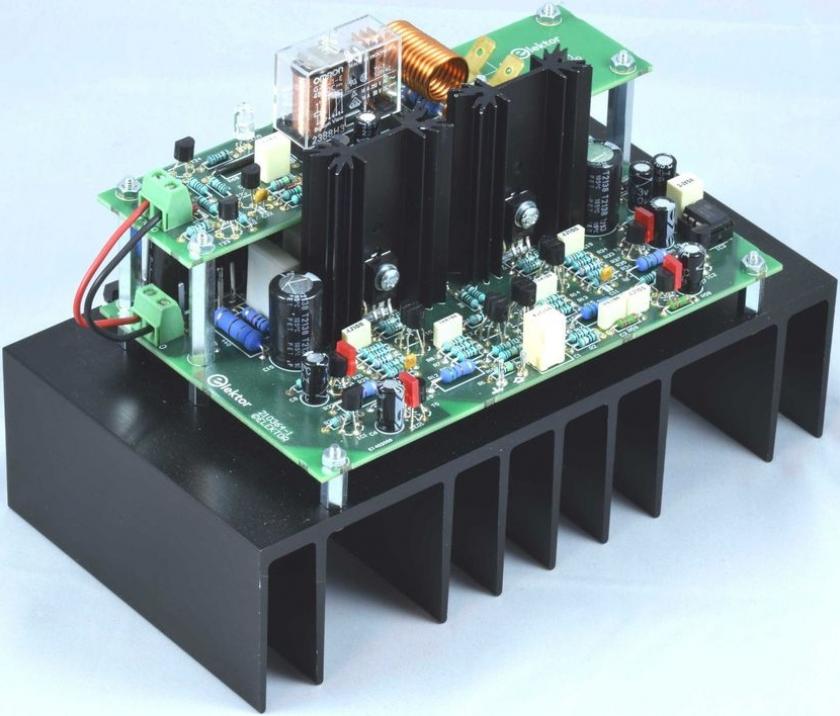 Elektor International pr�sente un nouvel amplificateur de puissance audio haut de gamme