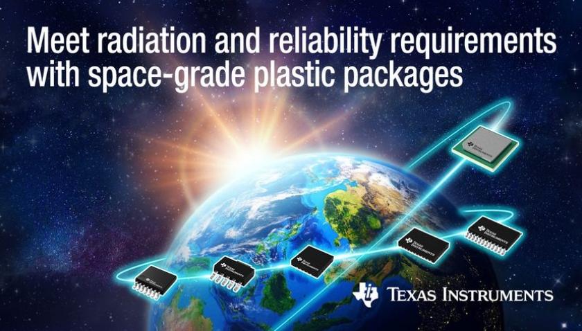 TI �toffe son portefeuille de produits pour l�a�rospatiale avec des bo�tiers plastiques durcis contre les rayonnements et r�sistants aux rayonnements