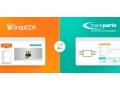 TraceParts et SnapEDA s'associent afin d'offrir une exp�rience utilisateur unifi�e pour obtenir gratuitement des empreintes de circuits imprim�s, des symboles sch�matiques et des mod�les de CAO m�canique en 3D