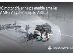 Un driver de moteur CC sans balais int�gr� de niveau 0 r�duit de 30 % la taille des syst�mes d'entra�nement par moteur 48 V sur les v�hicules � hybridation l�g�re
