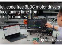 Les nouveaux drivers de moteur CC sans balais 70 W de Texas Instruments r�duisent de plusieurs mois le d�lai de conception gr�ce � des commandes sans programmation, trap�zo�dales ou vectorielles sans capteur