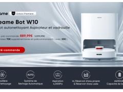 Goboo lance le robot aspirateur et balai autonettoyant Dreame W10